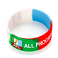 Rubber Bracelets Customized Printed 12mm*202mm